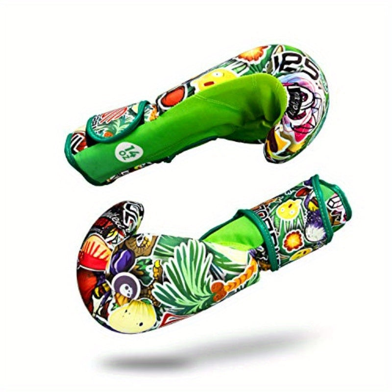 Lambo Sporting Goods Sanabul Sticker Bomb Boxing Gloves