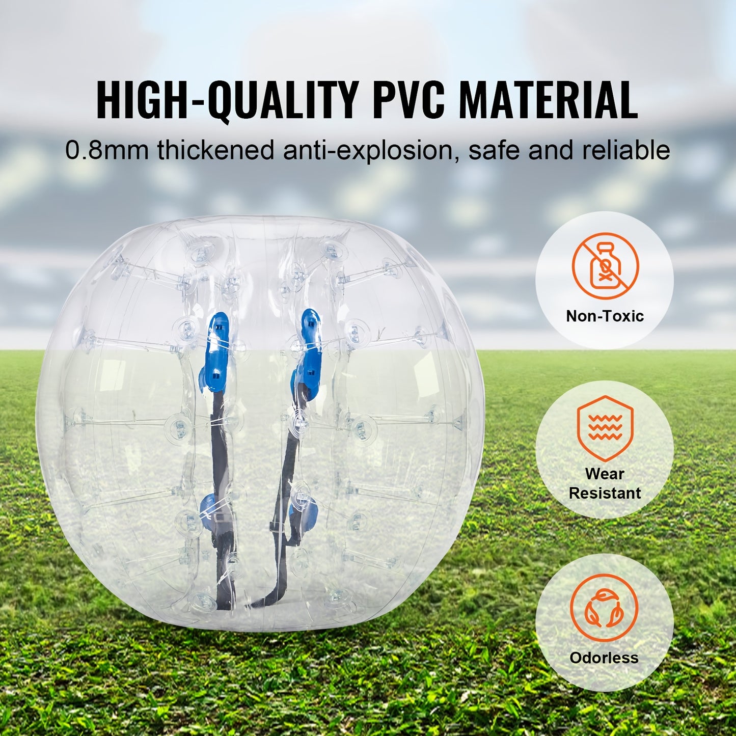 Zoorse Inflatable Bumper Ball Bubble Soccer Ball For Adults