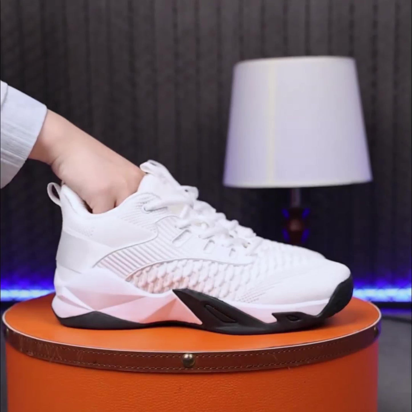 Lambo Sporting Goods Men Breathable Basketball Shoes Lace Up