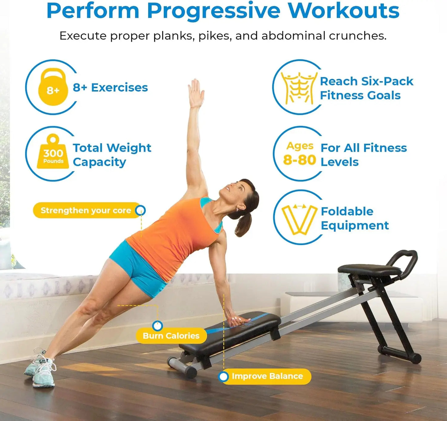 Hign Concerned Total Gym Fitness Station Dynamic Plank Core