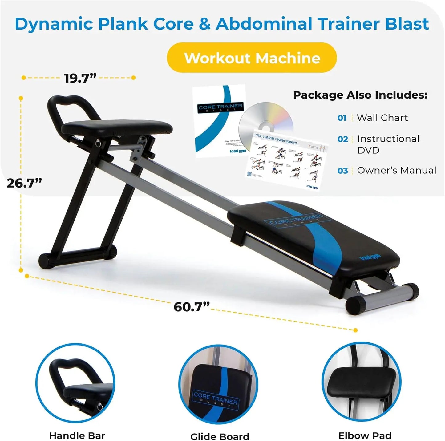 Hign Concerned Total Gym Fitness Station Dynamic Plank Core