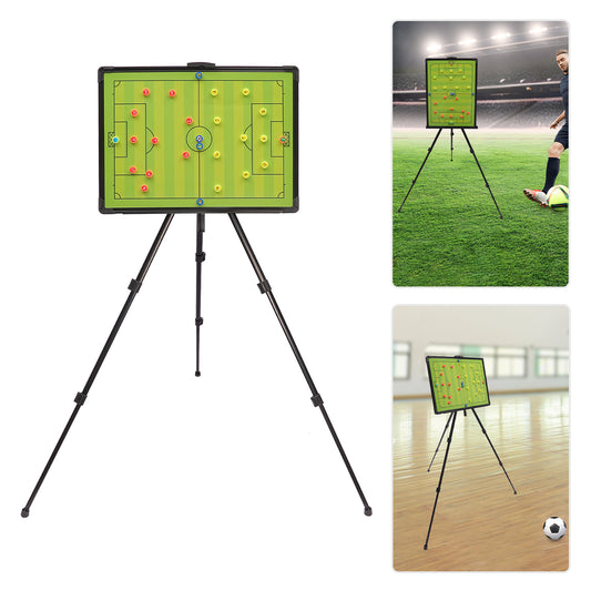 OUKANING Soccer Tactics Board With Tripod Stand And Magnets